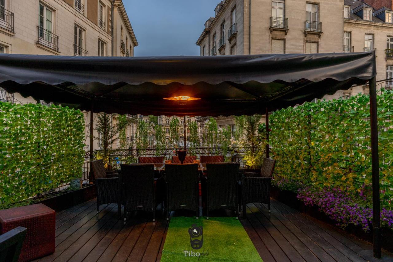Terrasse Royale Au Coeur De Nantes Lägenhet Exteriör bild