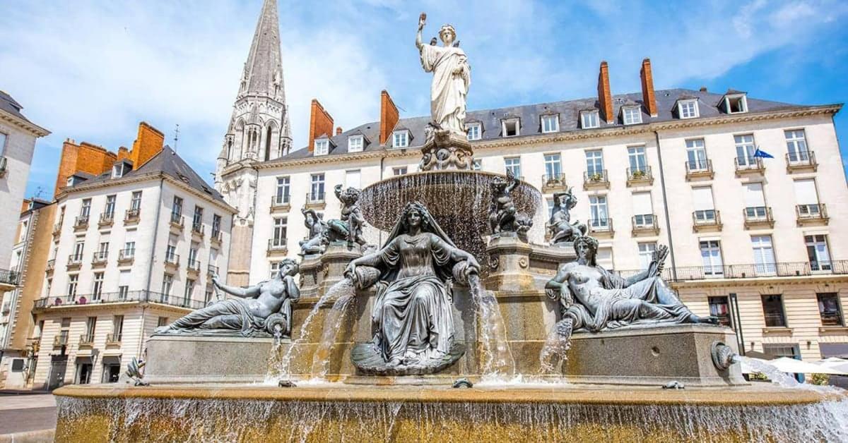 Terrasse Royale Au Coeur De Nantes Lägenhet Exteriör bild