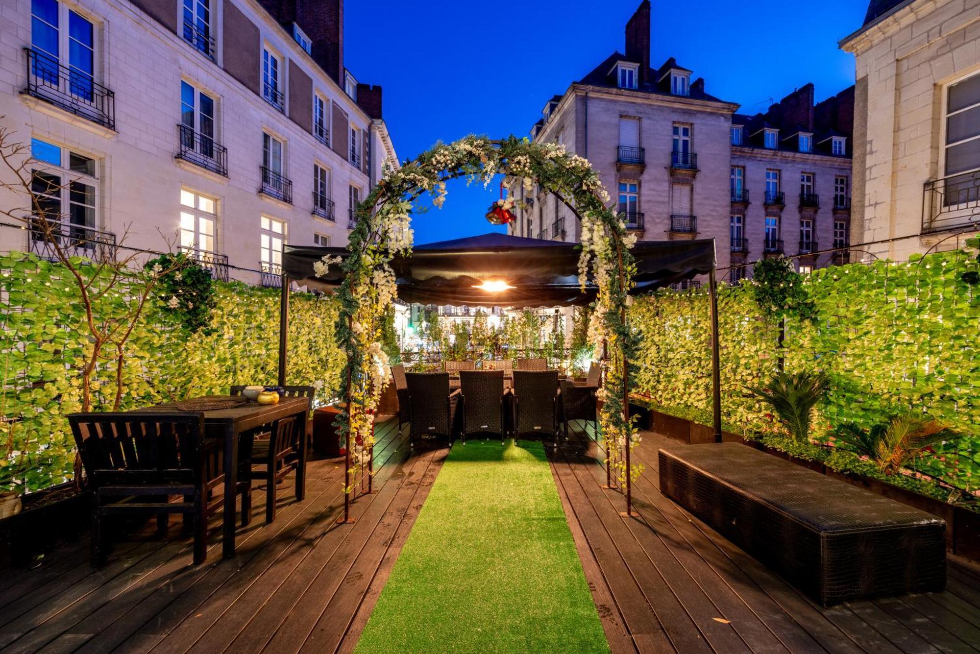 Terrasse Royale Au Coeur De Nantes Lägenhet Exteriör bild