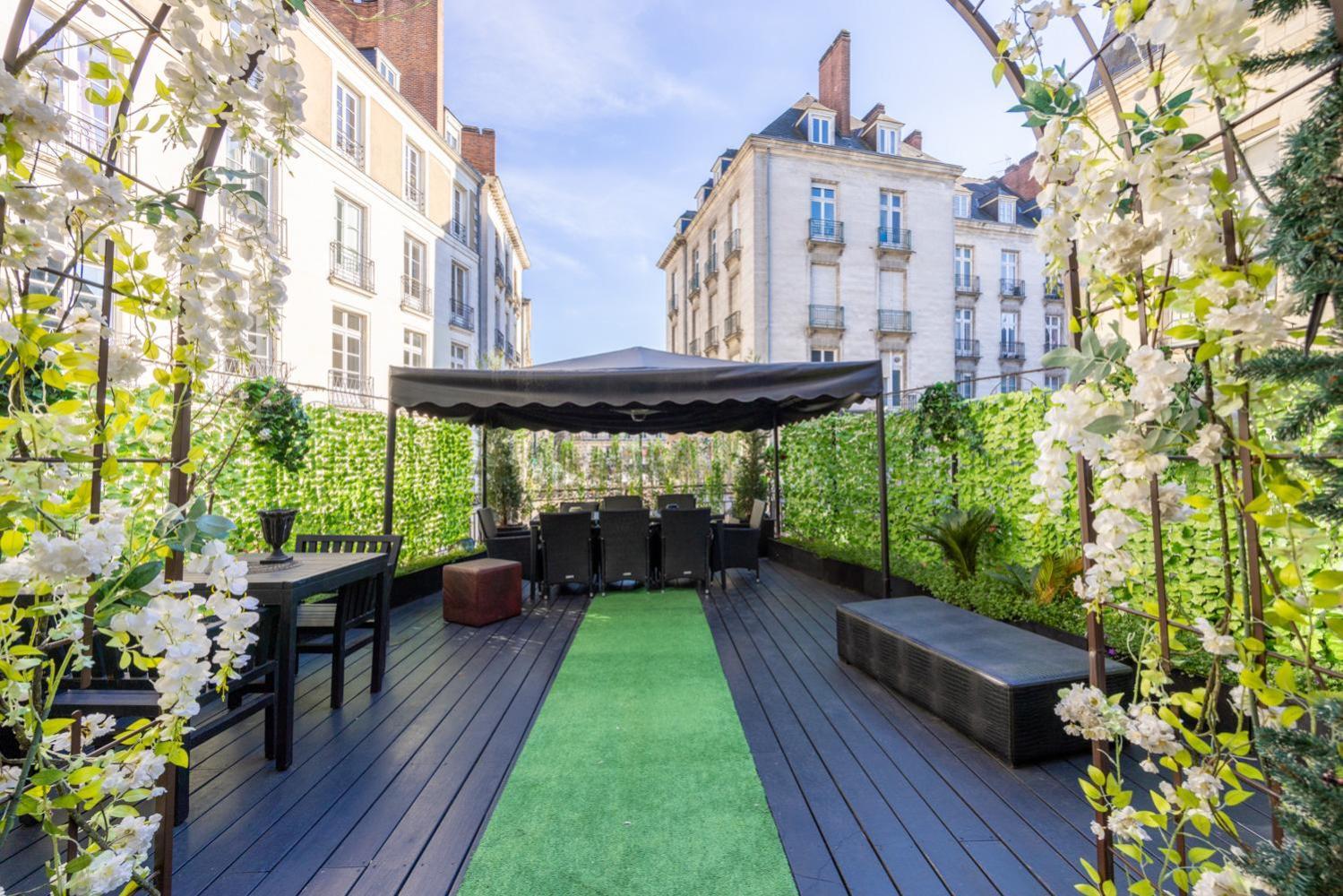 Terrasse Royale Au Coeur De Nantes Lägenhet Exteriör bild